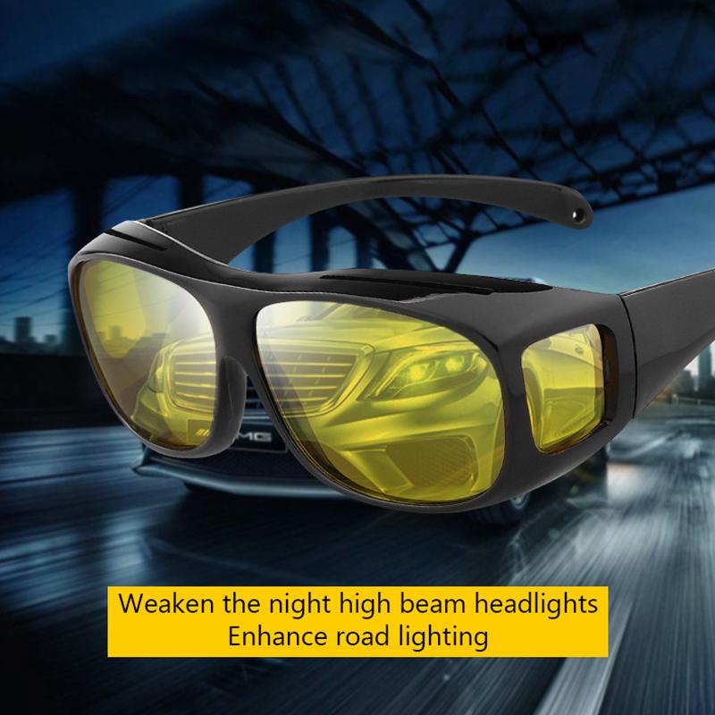 Sluneční brýle pro noční vidění do auta Brýle pro noční řízení Brýle na řidiče Unisex sluneční brýle Ochrana proti UV záření Sluneční brýle Brýle Dárek