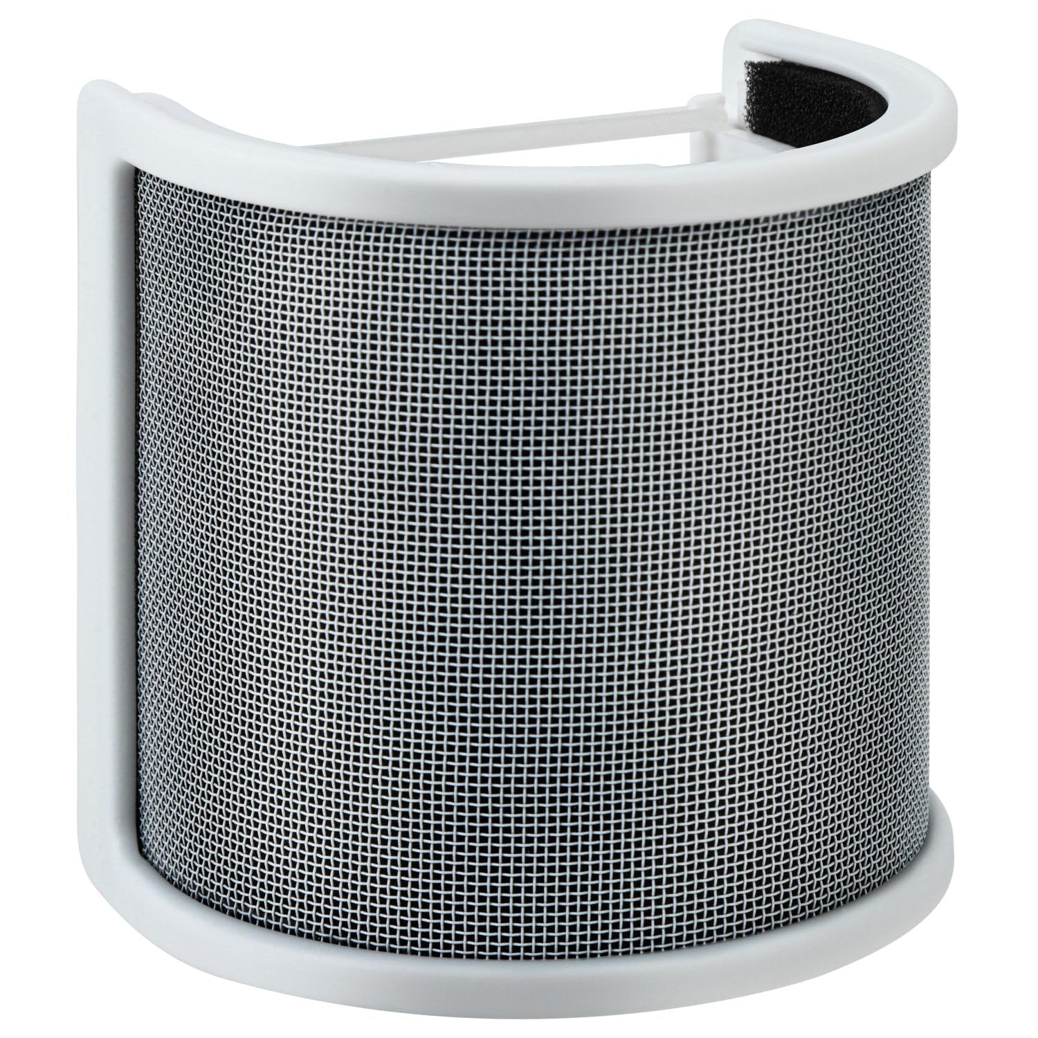 

SPEATLE Pop Guard, White, Pop Blocker, Metal + Sponge Layer, U-Shaped, Noise Prevention
