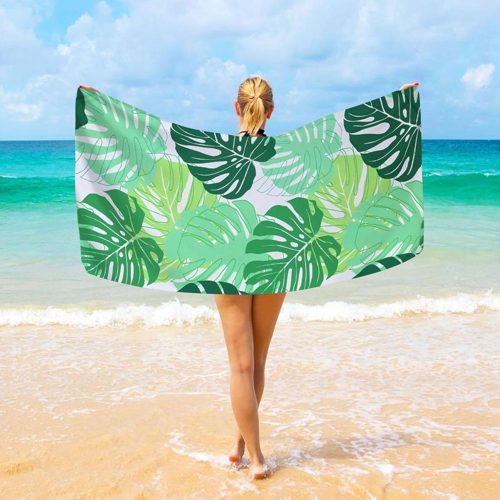Hot-Selling Quick-Dry Thick Beach Towel - Large, Soft, Absorbent, 250g