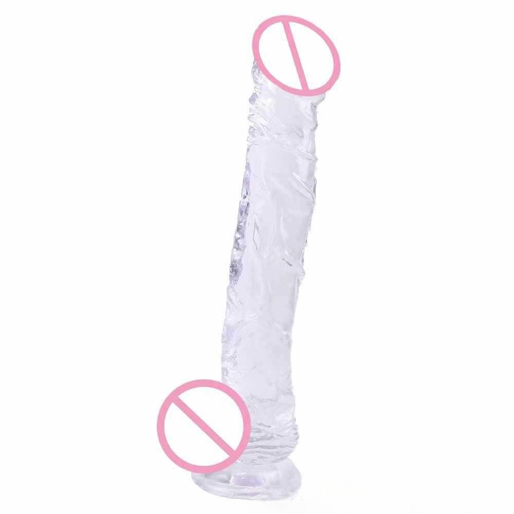 Female Simulated Dildo Large Suction Cup Massage Device  Female Masturbator Inverted Adult Sexual Product