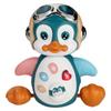 Children'S Toys Electric Lights Music Swinging Dancing Penguin Early Education Enlightenment Walking Pet Animal Model