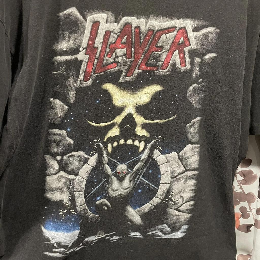 Vintage Slayer T-Shirt 1995 Live Intrusion concert T T-Shirt Winterland X Large