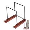 Modern Solid Wooden LP Album Deskop Rack Books Vinyl Record Storage Holder Large Capacity Display Stand Wooden Deskop Rack