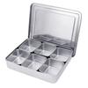 Stainless Steel Multi-Grid Seasoning Box Set