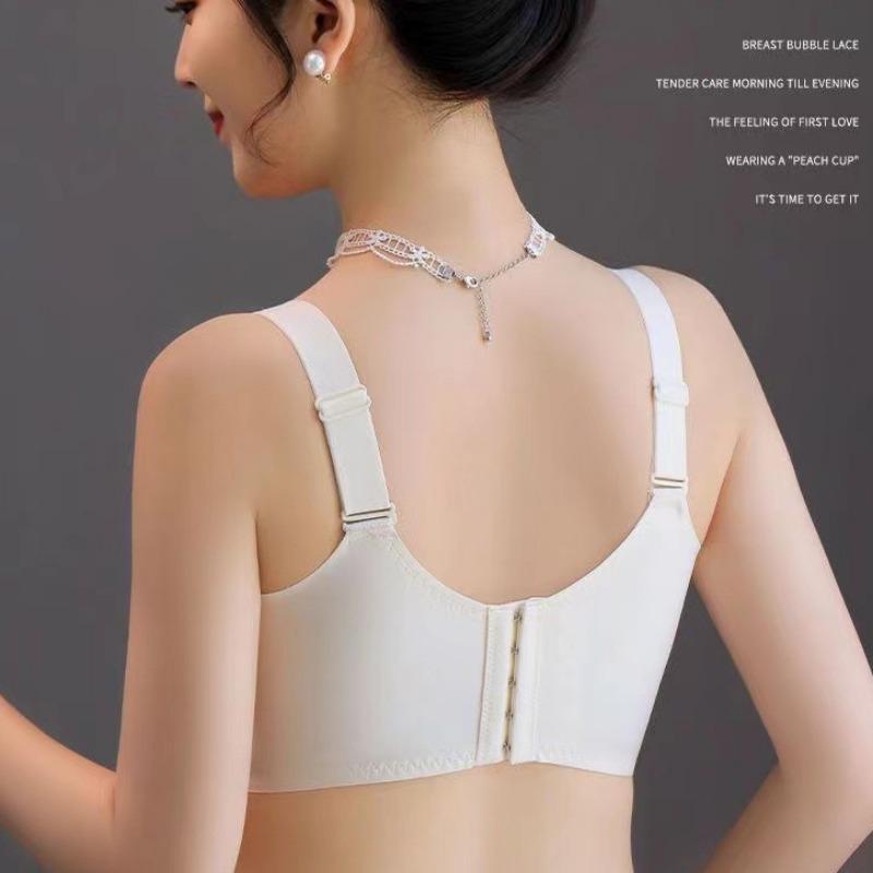 Lenjerie de corp reglabilă Femeie Adunare Colectați sânii laterali Sutien cu inel fără oțel anti-slăbire