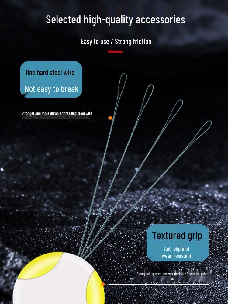 Anti-Verhedderungs-Spitzenhülse und Perlen-Zubehör für Angelruten