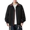 2025 Men's Corduroy Bomber Jacket with Lapel - Autumn Outerwear