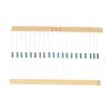 3120pcs 156 Values 1 Ohm To 10M Ohm 1 4W 1percent  Metal Film Resistors Assortment Kit Electronic Components