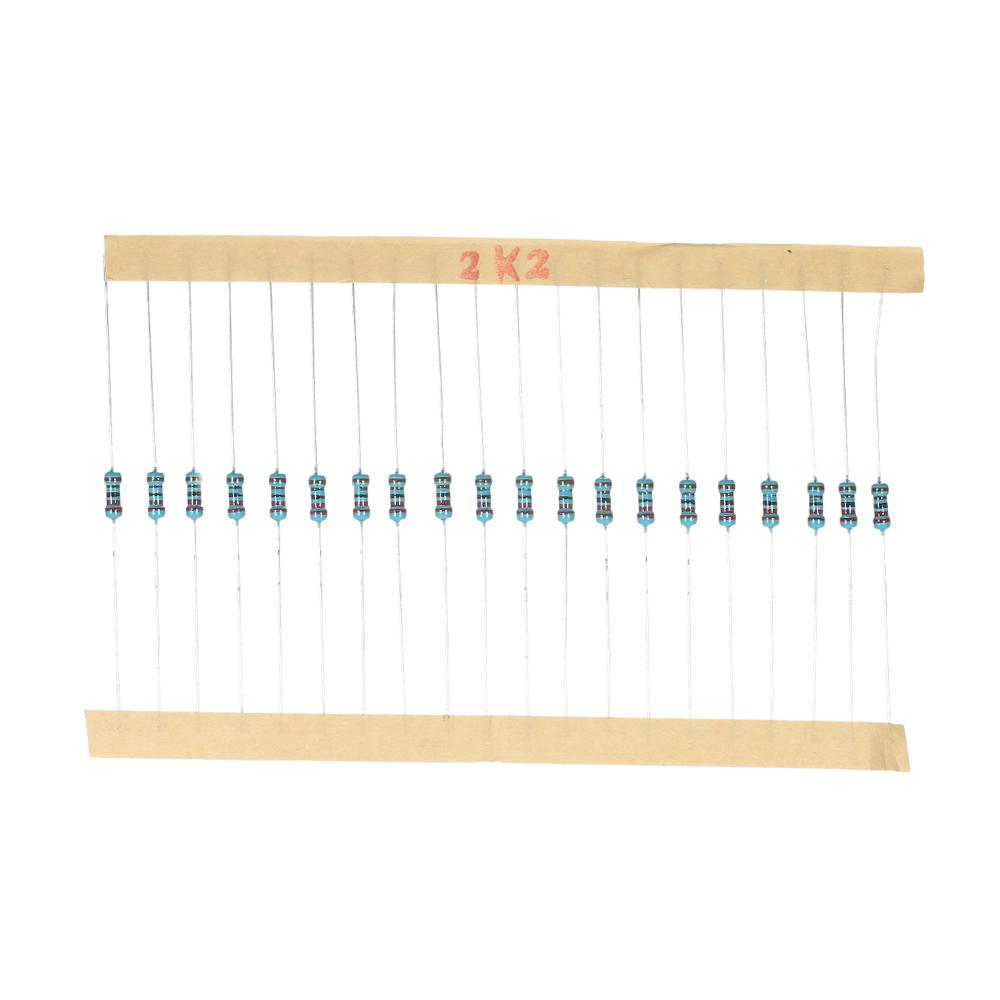 3120pcs 156 Values 1 Ohm To 10M Ohm 1 4W 1percent  Metal Film Resistors Assortment Kit Electronic Components