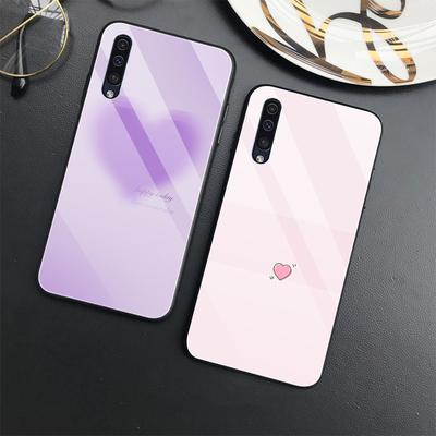 Capa Love Heart Para Samsung Galaxy A52 A71 A72 A70 A73 A53 A13 5g A03 A22 A21s A03 Core A42 Capa De Vidro Temperado Luxo Capinha