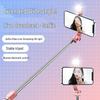 Bluetooth Selfie Stick with Fill Light & Tripod Stand for Live Streaming