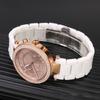 Classic Notch Ceramic Watchband 16-10mm 20-11mm 20-12mm Watch Strap for MK GC Women Man Wristwatches Band Use Screw Bar Butterfly Buckle