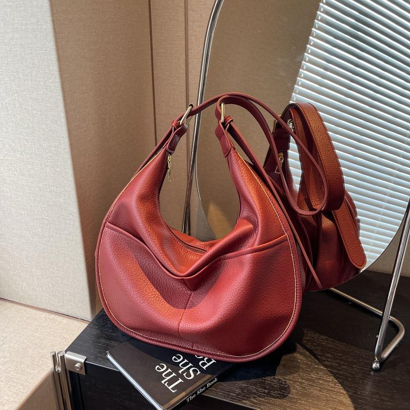 New fashion dumpling bag trendy versatile casual messenger bag shoulder bag