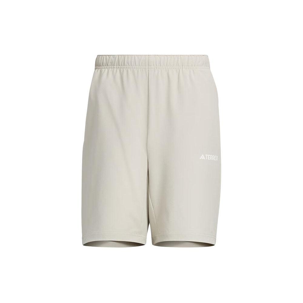 adidas Terrex AEROREADY Logo Shorts Asia Sizing  Light Grey  Men s IS0286 S