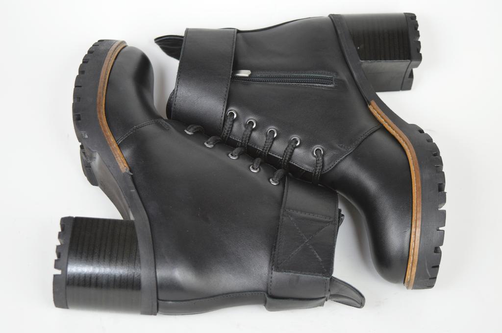 Boots with Heels Evromoda 2622 36 Black Leather