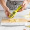 Stainless Steel 2-in-1 Garlic Press Mashing Function Vegetable Squeezer Garlic Masher  Kitchen Use