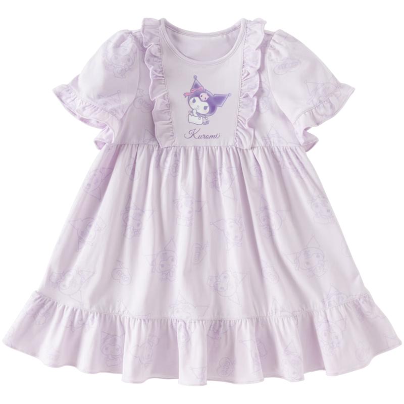 DAVE&BELLA Kuromi Collaboration Girls  Modal Nightgown 140cm