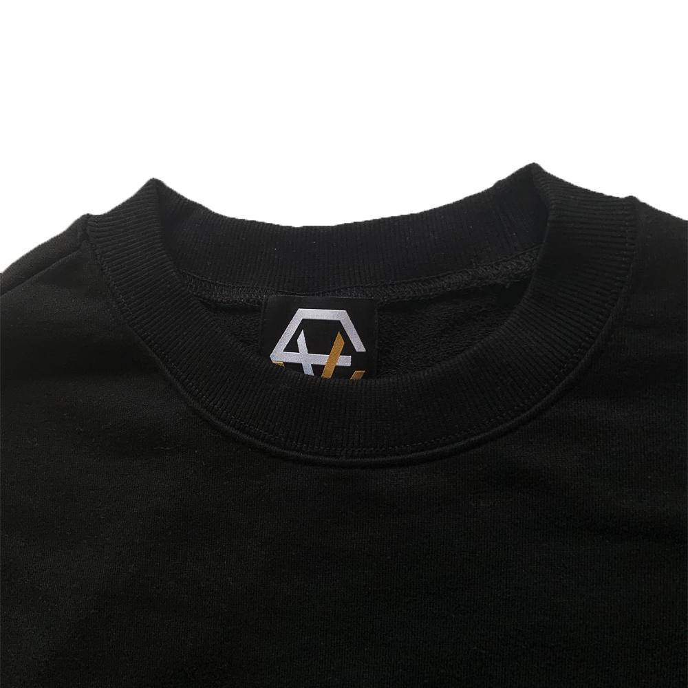 EIGHTVOLUME Ev T Patch Oversized Sweatshirt (Black)