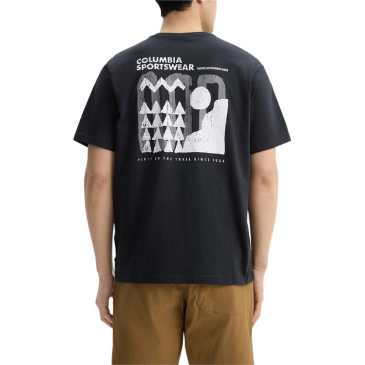 Columbia Explorers Canyon T Shirt Men's Black AE5592-002