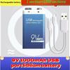 9V 1000mAh 6F22 Rechargeable Lithium Battery for Multimeter, Microphone,Toy Remote, Control Electric Guitar Battery Type-c
