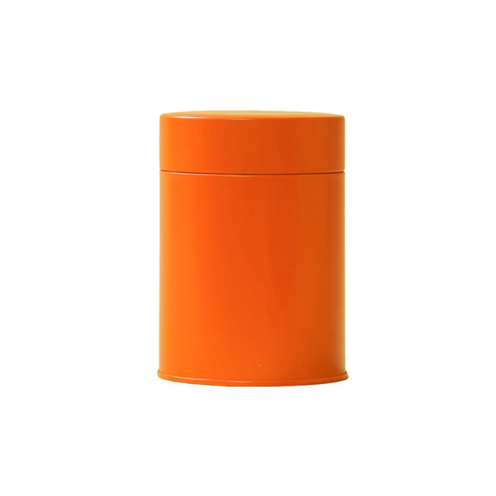 Hiqh Quality Tinplate Tea Tin Large Capacity Round Sealed Tea Can Moisture-proof Tea Jar for Home&Travel