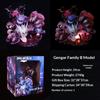 29cm Cartoon GK Fantasy House Gengar Evolution Group Hand-Made Model Family Desktop Ornaments Adorable Dolls Around Anime Gift