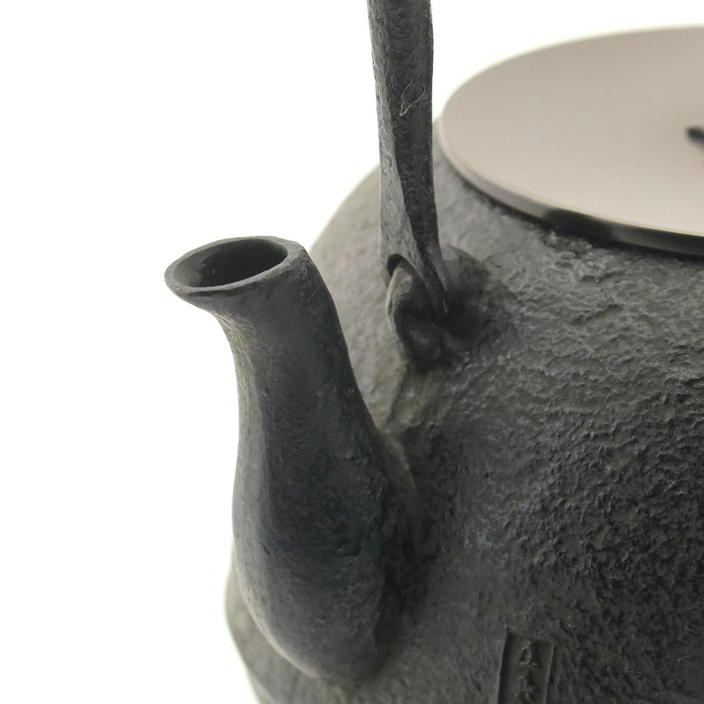 Takaoka Kupferwaren Kita Shobei Eisen Größe Takaoka Eisen Hergestellt in Produktnummer 25642 Wachsgeformte Teekanne, Maruyamasui, 10, Ca.. 1,7L Fassungsvermögen, Teekanne,