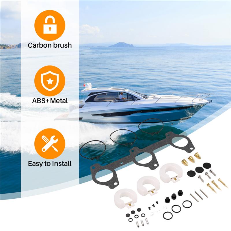 

Carburetor Repair Kit For Outboard 60 70 HP 2-Str 6H3-W0093 6H3-W0093-00 6H3-W0093-02