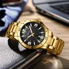 CRRJU-5003 New Steel Band Men's Watch Fashion Business Watch