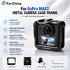 For GoPro MAX2 PULUZ Metal Camera Cage Frame with Cold Shoe & Adapter Action Camera Accessories