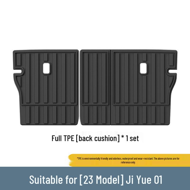 TPE Floor, Trunk, and Seat Back Mats for 2023 Ji Yue 01 Car
