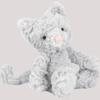 JELLYCAT Cat Series Squiggle Curly Lucky Cat Companion Comfort Doll Plush Doll 23cm High