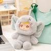 Cute Monkey Plush Bag Charm With Movable Eyes For Kids And Teens