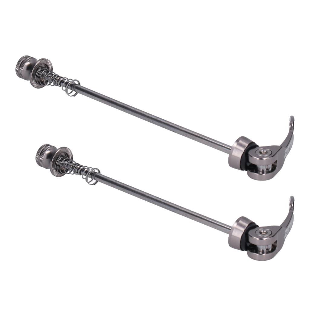 ZTTO 2pcs Road Mountain Bicycle Quick Release Skewers Bike Front Rear Skewer AccessoryTitanium