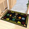 Seven Stars Luck & Fortune Entrance Mat with Five Emperor Coins