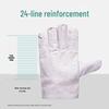 Feiluan 24-Stitch Canvas Work Gloves (10 Pairs)