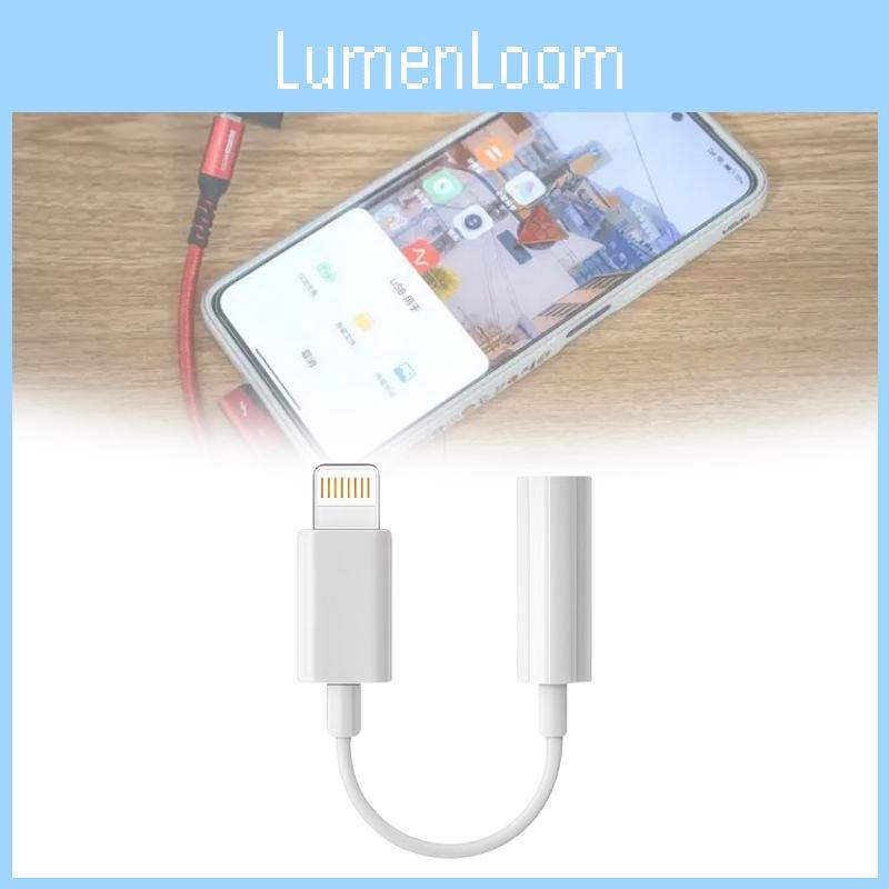 To Lightning 35mm Mobile Phone Headphone Jack Adapter Multi Supplies Functional
