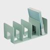 "Set of 4 Thickened Acrylic Morandi Book Stands for Desktop Office & Student Use"