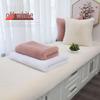 Custom Thick Faux Rabbit Fur Window Sill Mat: Short Plush Carpet for Bay Window, Balcony, Bedroom Sofa, & Seat Cushion