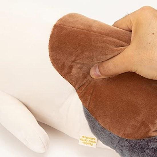Ribuhaato Dakimakura Premium Nemu Animals Mikeneko no Yuzu M Size (Total Length Approximately 50cm) Fluffy Mochi Plush Toy Gift