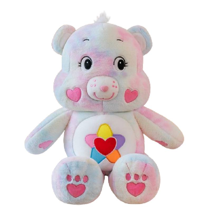 

Плюшевые игрушки Care Bears Милые декоративные подушки Украшенный подарок для девочек День рождения Colours,28cm/11.02in