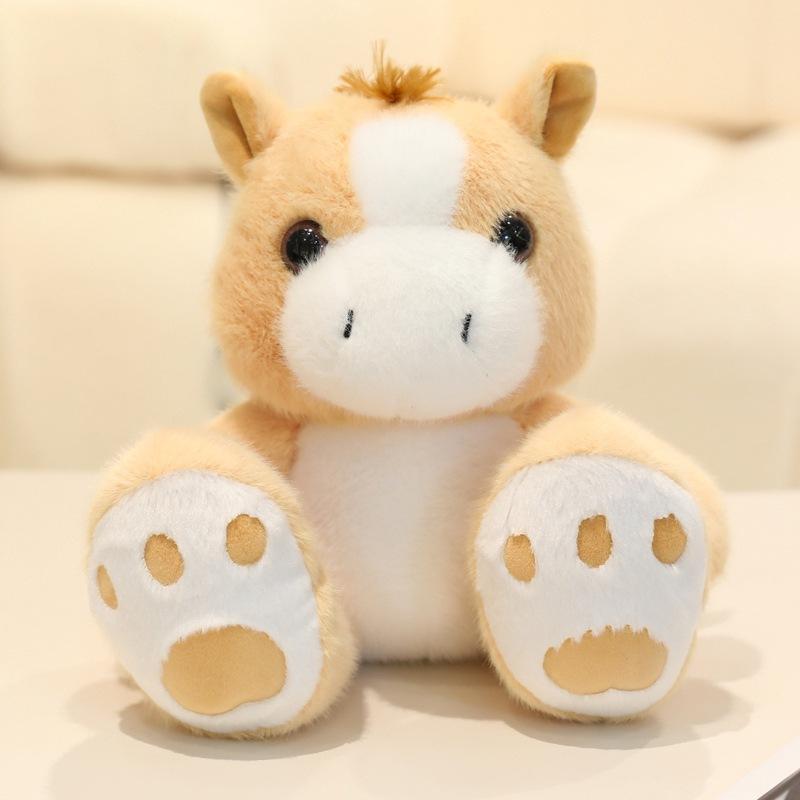 Cute Cute Little Animal Panda Cat Doll Plush Toy Elephant Rabbit Doll Children Soothing Doll