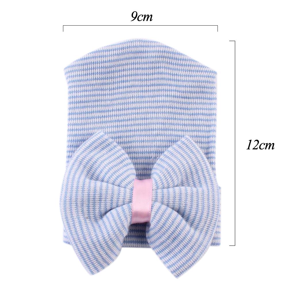 Cute Bowknot Warm-Keeping Knitting Cap for Babies
