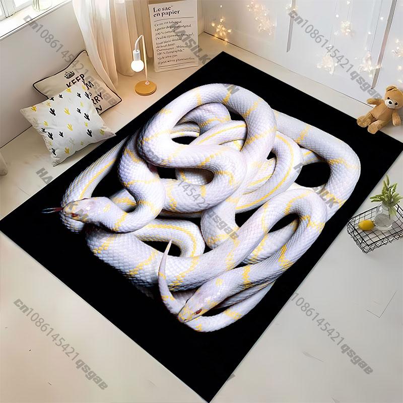 

Yellow coiled snakecarpet Yoga living room room decor children s crawling mat doormat area rug games floor mat 40x60cm