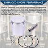 66mm 66.25mm 66.5mm 66.75mm 67mm Motorcycle Piston Rings Kit 13001-1219 for Kawasaki KDX200 KDX 200 1989-2006