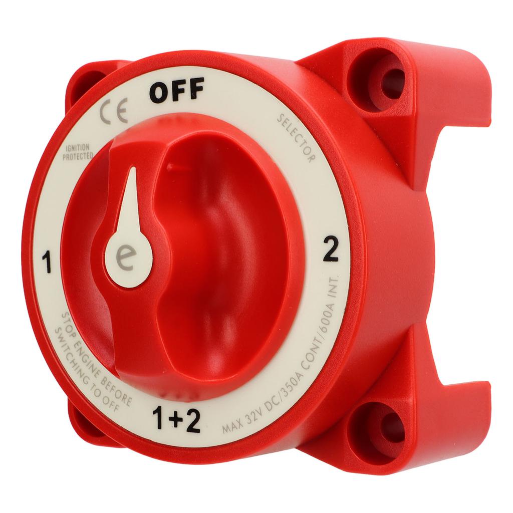 Battery Disconnect Switch 4 Gear Position Power Off Isolation Switch for Marine Boat Yacht RV