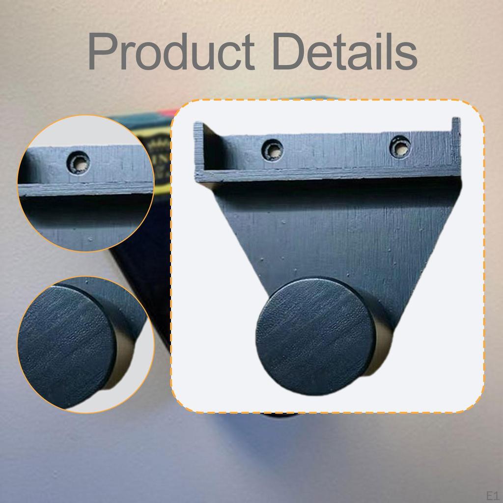 Billard Dreieck Wandmontiertes Aufbewahrungsregal Zubehör für Pooltischwartung Einfach zu installieren