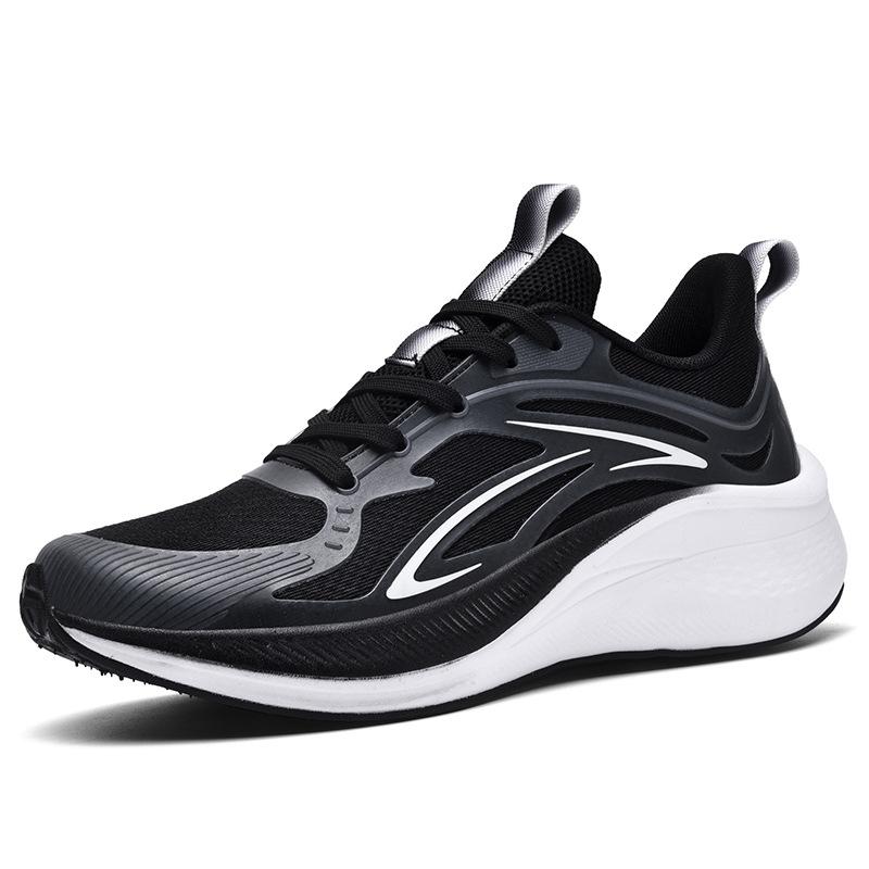 New outdoor men's shoes professional running shoes sports shoes men's summer shock absorption racing high school entrance examination soft sole women
