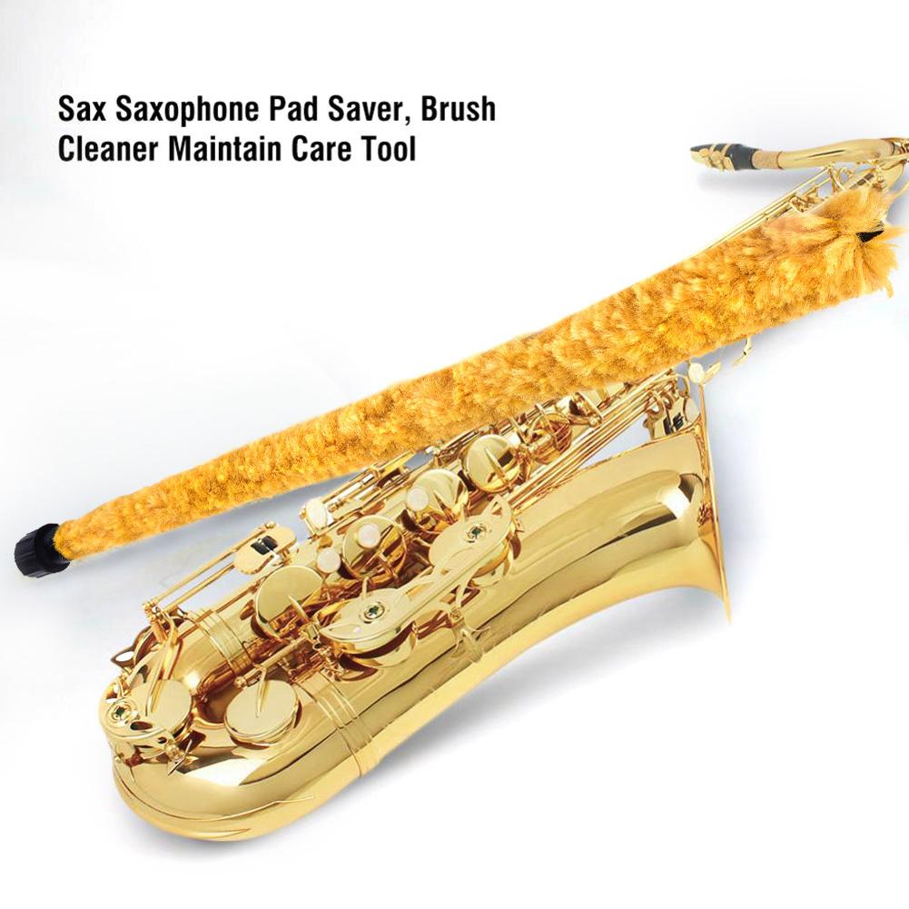 Alto Flexibles Saxophon Saxophon Reinigungs Wartungs Reiniger Wartung Pflege Werkzeug Bürste