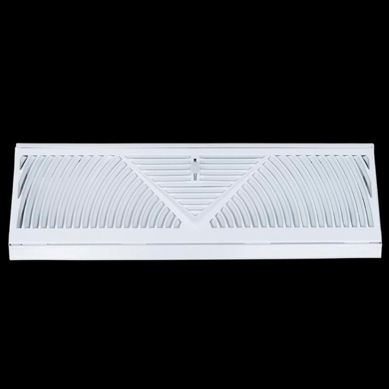 18 Inch Floor Vent Strong 180 Degree Air Distribution Easy To Clean Removable Cover Quiet Designs Air Vent for Home Use